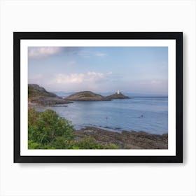 Lighthouse at Mumbles Art Print