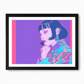 Chinese Woman 4 Art Print