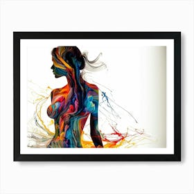 Abstract Painting 4 Art Print