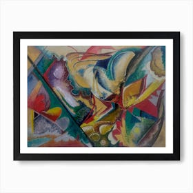 Abstract Wall Art  Inspired By Kandinsky  Art Print