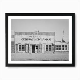 General Store, Pie Town, New Mexico, The Post Office Has Been Moved From This Store To Another Small Grocery Stor Art Print