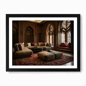 Islamic Living Room Art Print