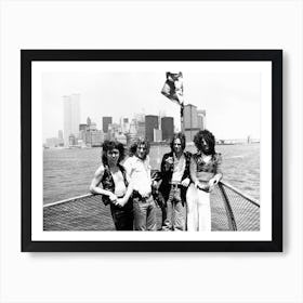 Slade On Tour In New York, June 1975 Art Print