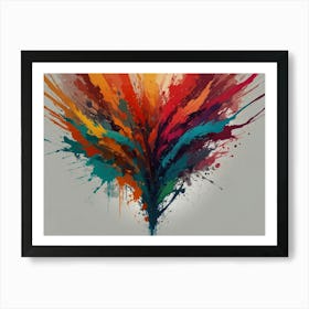 Abstract Painting 11 Art Print