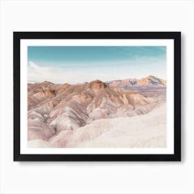 Death Valley Hills Art Print