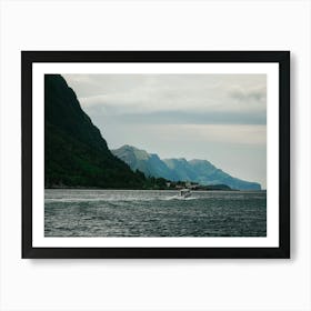 Fjords In Norway Art Print