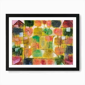 Tree And Architecture – Rhythms (1920), Paul Klee 1 Art Print