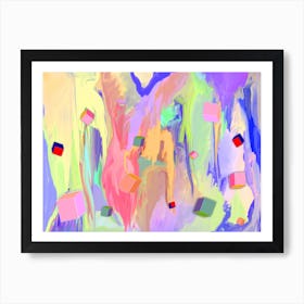 Many People In Art Print