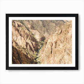 Black Canyon Of The Gunnison Art Print