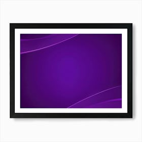 Purple Abstract Background Art Print