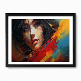 Portrait Of A Woman 7 Art Print