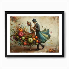 Vegetable Tango Art Print