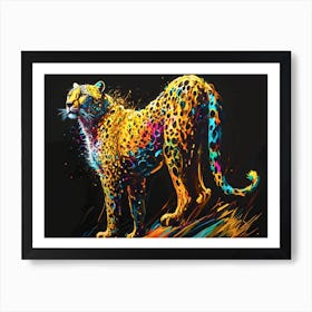 Speckled Leopard - Cheetah Art Print