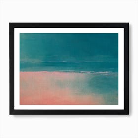 Deserted Beach Art Print