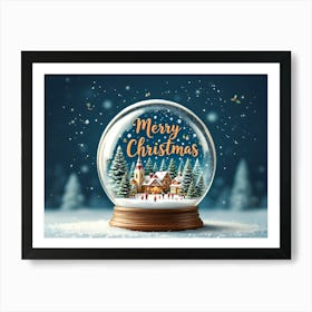 Snow Globe 1 Art Print