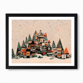 Tiny Town Art Print