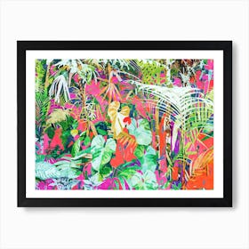 Find Me Where The Tropical Things Are Art Print