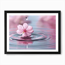 Water Droplet 1 Art Print