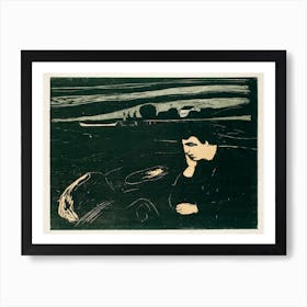 Melancholy III, Edvard Munch Art Print