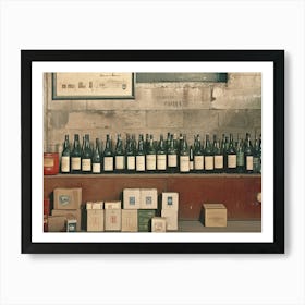 Wine Cellar Art Print