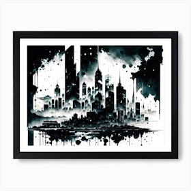 Cityscape 47 Art Print