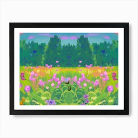 Flora And Fauna 3 Art Print