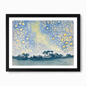 Landscape With Stars, Henri Edmond Cross Art Print