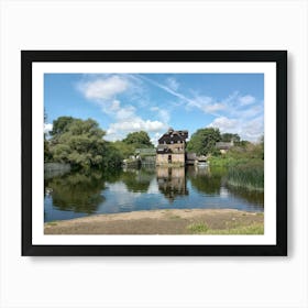 Watermill Photo Cambridgeshire UK Art Print