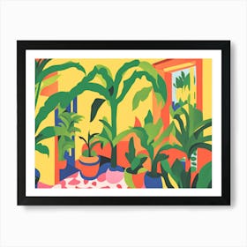 Tropical Garden Art Print