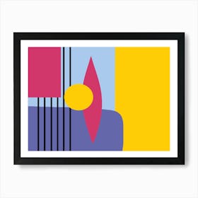 Colorful Abstract Art Art Print