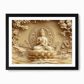 Buddha 12 Art Print