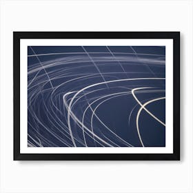 light Movement Abstract Image Poster