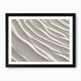 Sand Dunes Art Print