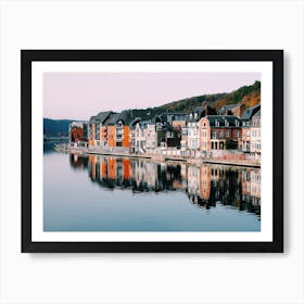 Houses In Dinant, Belgium Art Print