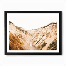Yellowstone Scenery Art Print