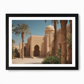 Arabic architectural 7 Art Print