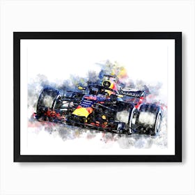 Daniel Ricciardo 2018 Formula 1 Poster