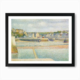 The Outer Harbor, Georges Seurat Art Print