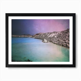 Blue Lagoon Art Print