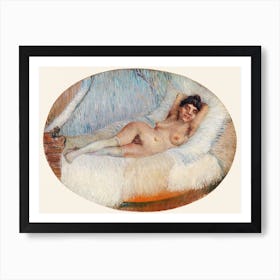 Reclining Nude (Femme Nue Étendue Sur Un Lit) (1887), Vincent Van Gogh Art Print