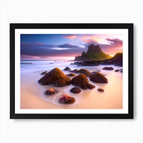 Imagined Beach #3 Art Print