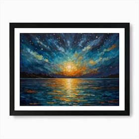 Night Sky Art Print