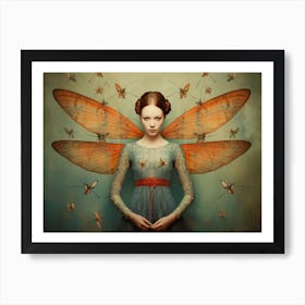 Fluttering Wings Art Print