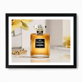 Chanel No 5 Art Print