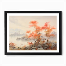 Asian Landscape Painting 1 Art Print