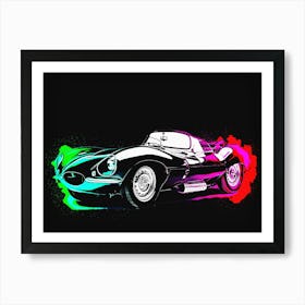 Jaguar Xkss 1 Art Print