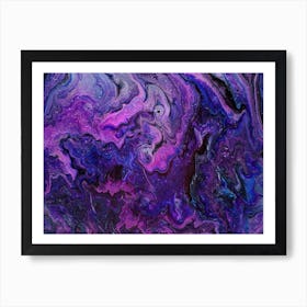 Mini Galaxy Pink Art Print