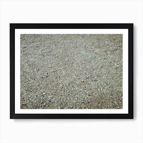 Gravel Texture 1 Art Print