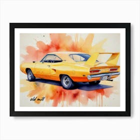 FM-70 WINGED WARRIOR  Art Print