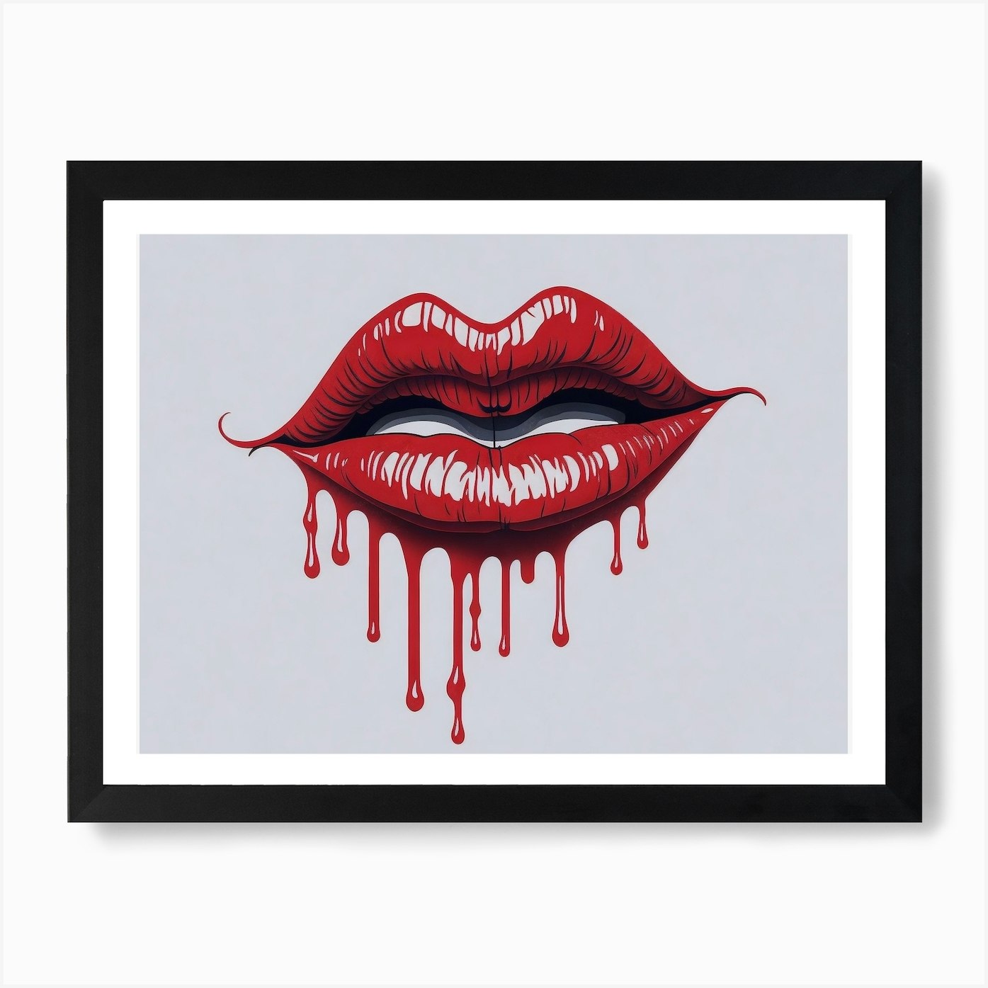 Bloody Lips Art for Sale - Fine Art America